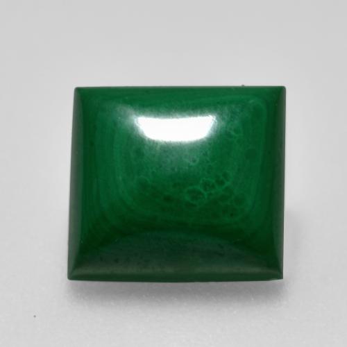 Verde multicolore Malachite Gem - 2.6ct Cabochon a baguette (ID: 559456)