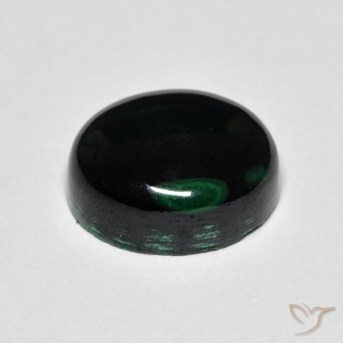Malachite Gemstone in 12 x 10 mm (calibrated) Size for Sale, Malachite Stone in Green Color