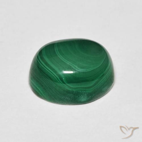 Malachite Gemstone in 10 x 8 mm (calibrated) Size for Sale, Malachite Stone in Green Color