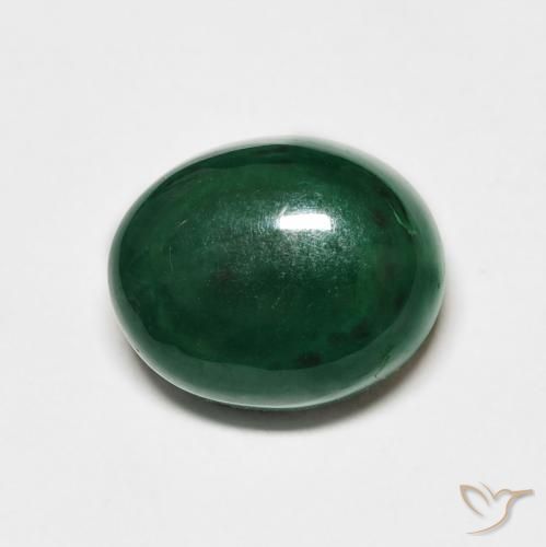 Malachite Vert moyen Ovale 9,37 ct du Congo, Dimension 12,2 x 10,1mm, Pierre gemme naturelle Non traité, pureté Opaque , 1 pièce de malachite oval cabochon, dureté de Mohs de 3.5 à 4, Photo A
