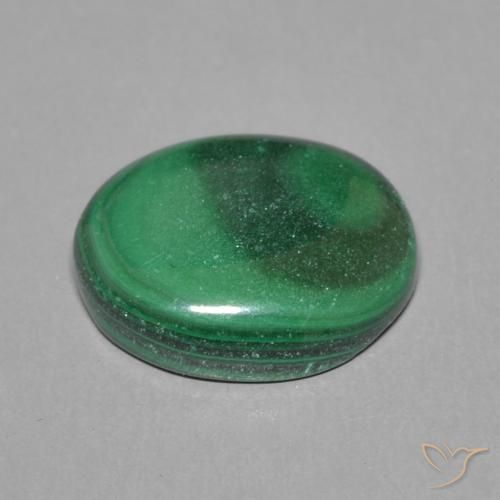 Malachite Gemstone in 10 x 8 mm (calibrated) Size for Sale, Malachite Stone in Green Color