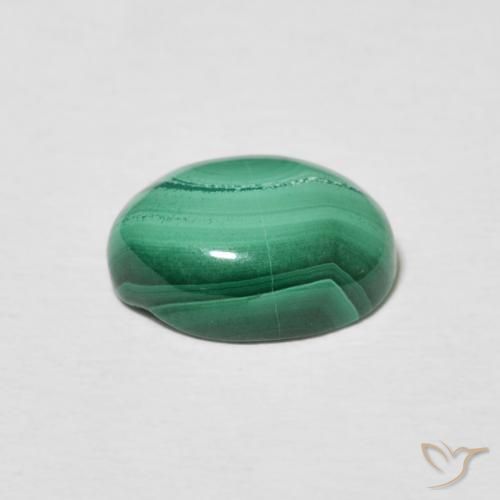 Malachite Gemstone in 10 x 8 mm (calibrated) Size for Sale, Malachite Stone in Multicolor Green Color