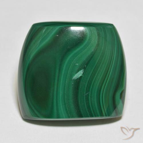 59.08ct Natural Dark Green Malachite, Fancy, Opaque