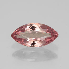 2.04 ct Pink Malaya Garnet Gemstone, Malaya Garnet Gem in Marquise Facet Shape for Sale.