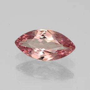 2.04 ct Pink Malaya Garnet Stone, Natural Malaya Garnet in Marquise Facet Shape for Sale