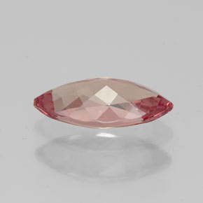 Malaya Garnet Gemstone in 11.5 x 6.1 mm Size for Sale, Malaya Garnet Stone in Pinkish Rose Color