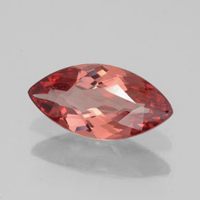 2.23 ct Pink Malaya Garnet Stone, Natural Malaya Garnet in Marquise Facet Shape for Sale