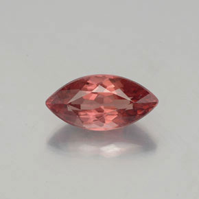 1.48 ct Pink Malaya Garnet Gemstone, Malaya Garnet Gem in Marquise Facet Shape for Sale.