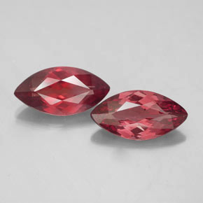 4.29 ct Pink Malaya Garnet Gemstone, Malaya Garnet Gem in Marquise Facet Shape for Sale.