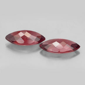 Malaya Garnet Gemstone in 12 x 6 mm (calibrated) Size for Sale, Malaya Garnet Stone in Rose Color