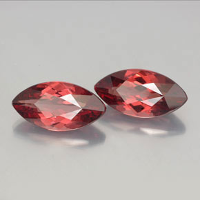 4.68 ct Pink Malaya Garnet Stone, Natural Malaya Garnet in Marquise Facet Shape for Sale