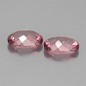Malaya Garnet Gemstone in 7.2 x 5 mm Size for Sale, Malaya Garnet Stone in Pinkish Rose Color
