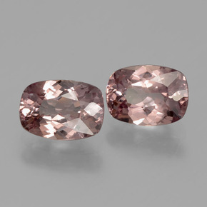 2.28 ctw Pink Malaya Garnet Stones, Natural Malaya Garnet in Cushion-Cut Shape for Sale