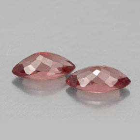 Malaya Garnet Gemstone in 8 x 4 mm (calibrated) Size for Sale, Malaya Garnet Stone in Pinkish Rose Color
