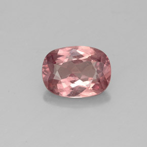 1.01 ct Pink Malaya Garnet Gemstone, Malaya Garnet Gem in Cushion-Cut Shape for Sale.