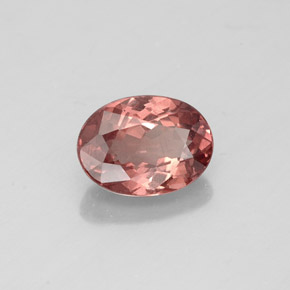 1.08 ct Pink Malaya Garnet Stone, Natural Malaya Garnet in Oval Facet Shape for Sale