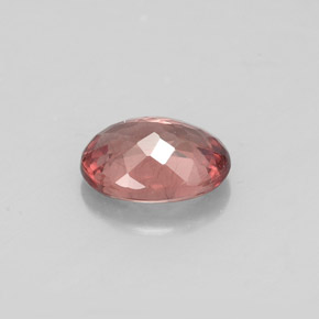 Malaya Garnet Gemstone in 7.2 x 5.3 mm Size for Sale, Malaya Garnet Stone in Rose Color
