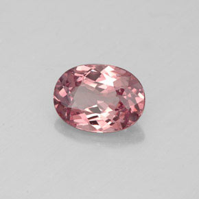 1.00 ct Pink Malaya Garnet Stone, Natural Malaya Garnet in Oval Facet Shape for Sale