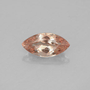1.15 ct Orange Malaya Garnet Gemstone, Malaya Garnet Gem in Marquise Facet Shape for Sale.