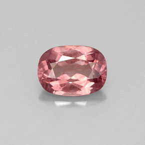 1.12 ct Pink Malaya Garnet Gemstone, Malaya Garnet Gem in Cushion-Cut Shape for Sale.
