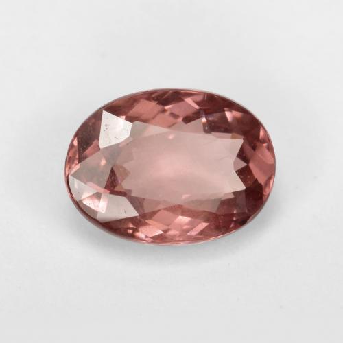 1.14 ct Pink Malaya Garnet Stone, Natural Malaya Garnet in Oval Facet Shape for Sale