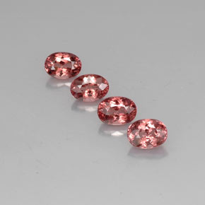 1.3ct Oval Facet Rose Malaya Garnet Gem for sale 1.3ct Oval Facet Rose Malaya Garnet Gem (ID: 325771)
