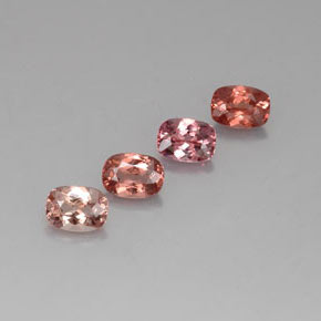 4.77 ct Multicolor Malaya Garnet Stone, Natural Malaya Garnet in Cushion-Cut Shape for Sale