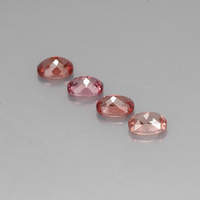 Malaya Garnet Gemstone in 7.1 x 5.2 mm Size for Sale, Malaya Garnet Stone in Multicolor Color
