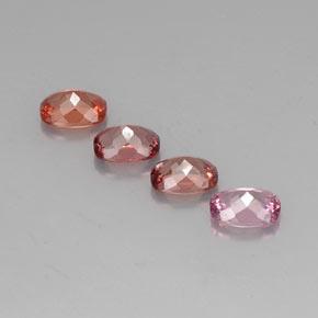 Malaya Garnet Gemstones in 7 x 5 mm (calibrated) Size for Sale, Malaya Garnet Stones in Multicolor Color