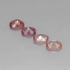 Malaya Garnet Gemstones in 7 x 5 mm (calibrated) Size for Sale, Malaya Garnet Stones in Multicolor Color