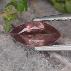 1.27 ct Pink Malaya Garnet Gemstone, Malaya Garnet Gem in Marquise Facet Shape for Sale.