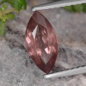 1.27 ct Pink Malaya Garnet Stone, Natural Malaya Garnet in Marquise Facet Shape for Sale