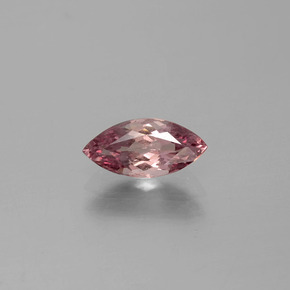 0.97 ct Pink Malaya Garnet Gemstone, Malaya Garnet Gem in Marquise Facet Shape for Sale.