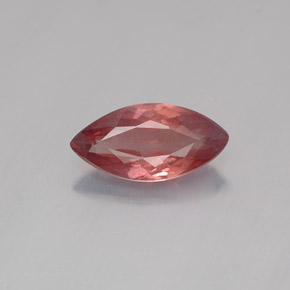 1.21 ct Pink Malaya Garnet Gemstone, Malaya Garnet Gem in Marquise Facet Shape for Sale.