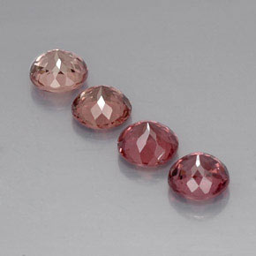 Malaya Garnet Gemstone in 6.5 mm (calibrated) Size for Sale, Malaya Garnet Stone in Multicolor Color