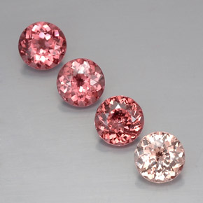 1.2ct Round Facet Multicolor Malaya Garnet for sale thumb image of 1.2ct Round Facet Multicolor Malaya Garnet (ID: 325930)