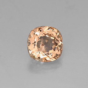 0.84 ct Yellow Malaya Garnet Stone, Natural Malaya Garnet in Cushion-Cut Shape for Sale