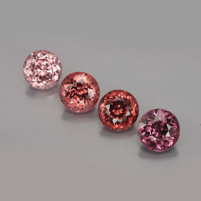 1.5ct Round Facet Multicolor Malaya Garnet Gem for sale 1.5ct Round Facet Multicolor Malaya Garnet Gem (ID: 326139)