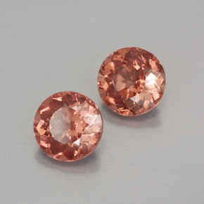 2.72 ct Orange Malaya Garnet Stone, Natural Malaya Garnet in Round Facet Shape for Sale