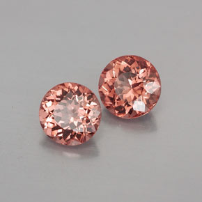 2.14 ct Orange Malaya Garnet Stone, Natural Malaya Garnet in Round Facet Shape for Sale