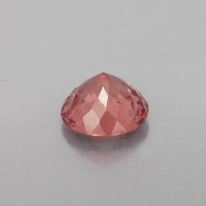 Malaya Garnet Gemstone in 6 mm (calibrated) Size for Sale, Malaya Garnet Stone in Pink Orange Color
