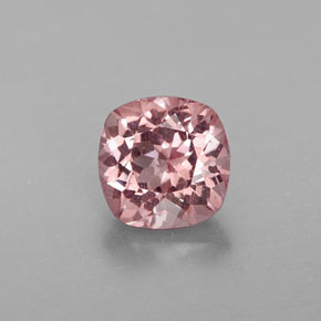 1.02 ct Pink Malaya Garnet Gemstone, Malaya Garnet Gem in Cushion-Cut Shape for Sale.