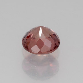 Malaya Garnet Gemstone in 6 mm (calibrated) Size for Sale, Malaya Garnet Stone in Pink Orange Color