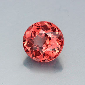 2.78 ct Pink Malaya Garnet Stone, Natural Malaya Garnet in Round Facet Shape for Sale