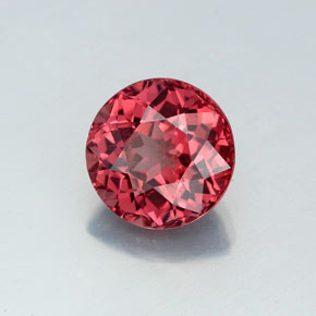 2.68 ct Pink Malaya Garnet Stone, Natural Malaya Garnet in Round Facet Shape for Sale