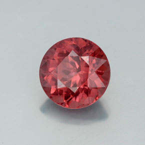 2.65 ct Pink Malaya Garnet Stone, Natural Malaya Garnet in Round Facet Shape for Sale