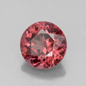 2.63 ct Pink Malaya Garnet Stone, Natural Malaya Garnet in Round Facet Shape for Sale