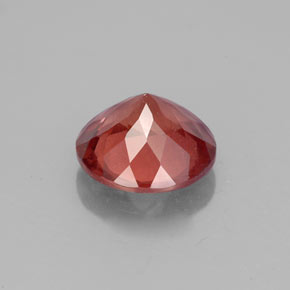 Malaya Garnet Gemstone in 8.4 mm Size for Sale, Malaya Garnet Stone in Pink Orange Color