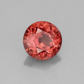 2.24 ct Pink Malaya Garnet Stone, Natural Malaya Garnet in Round Facet Shape for Sale