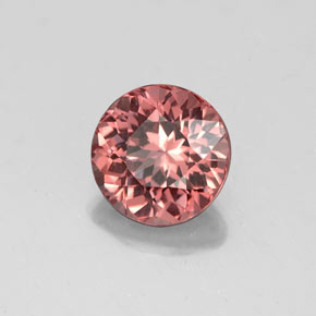 2.30 ct Pink Malaya Garnet Stone, Natural Malaya Garnet in Round Facet Shape for Sale